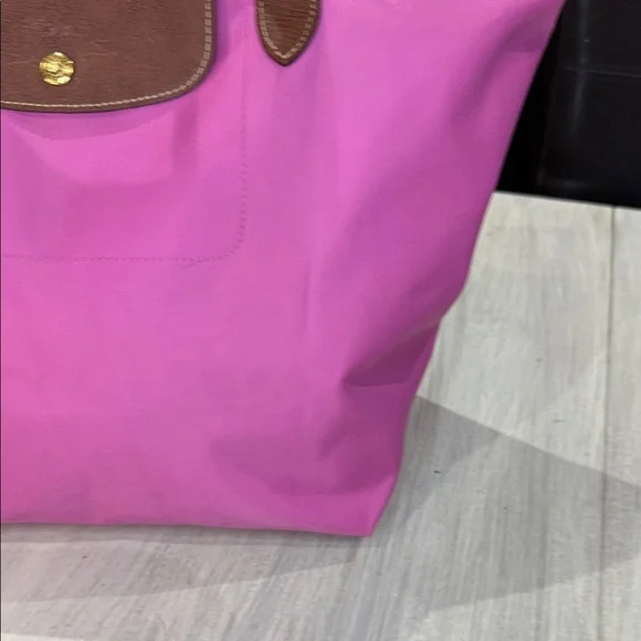 Longchamp Pink Tote Bag - Picture 4 of 14